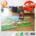 PU baby mats polyester, printed double sided, eco play mats cheap price